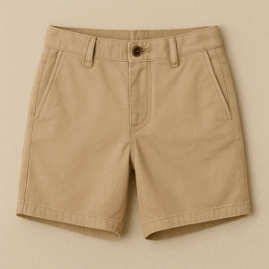 Classic Khaki – Beige Chino Shorts